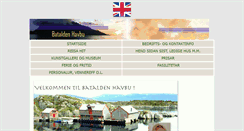 Desktop Screenshot of bataldenhavbu.no
